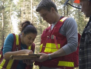 Students at Field School