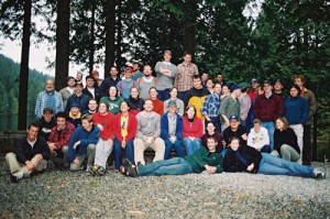 Group of Forestry students at Spring Field School